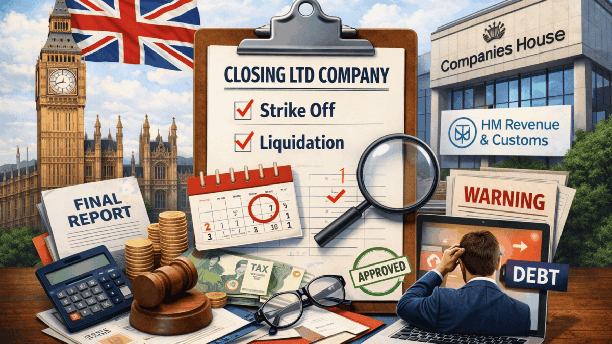 закрытие LTD в UK