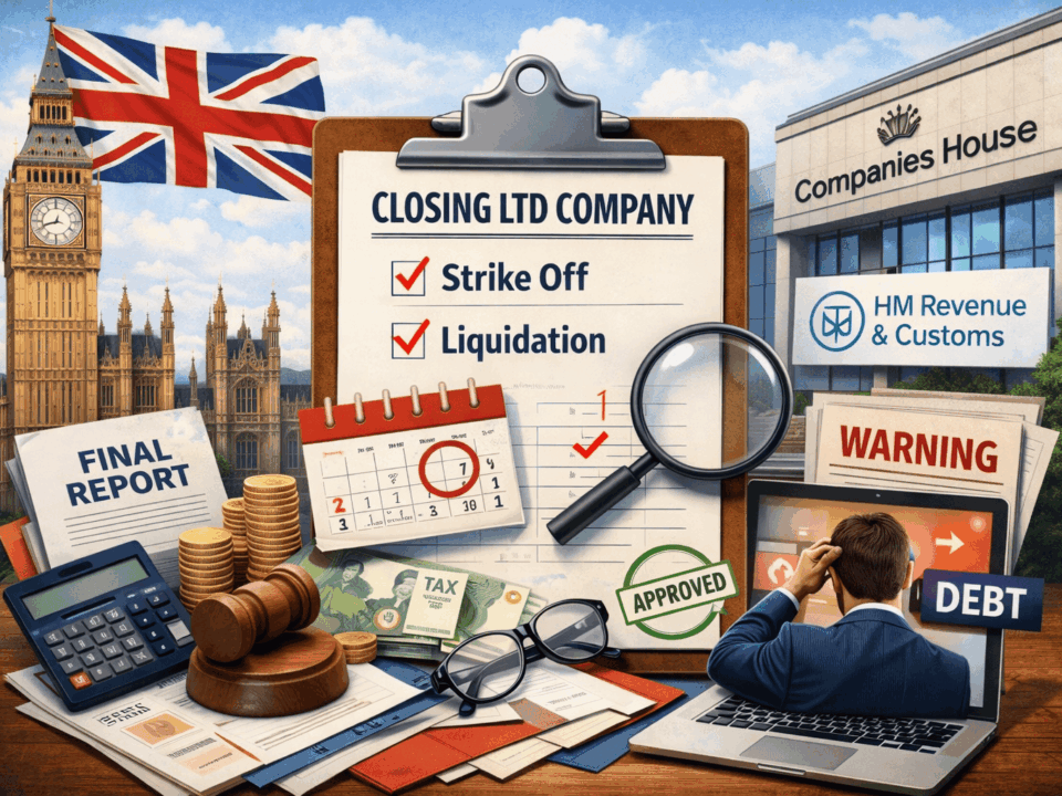 закрытие LTD в UK