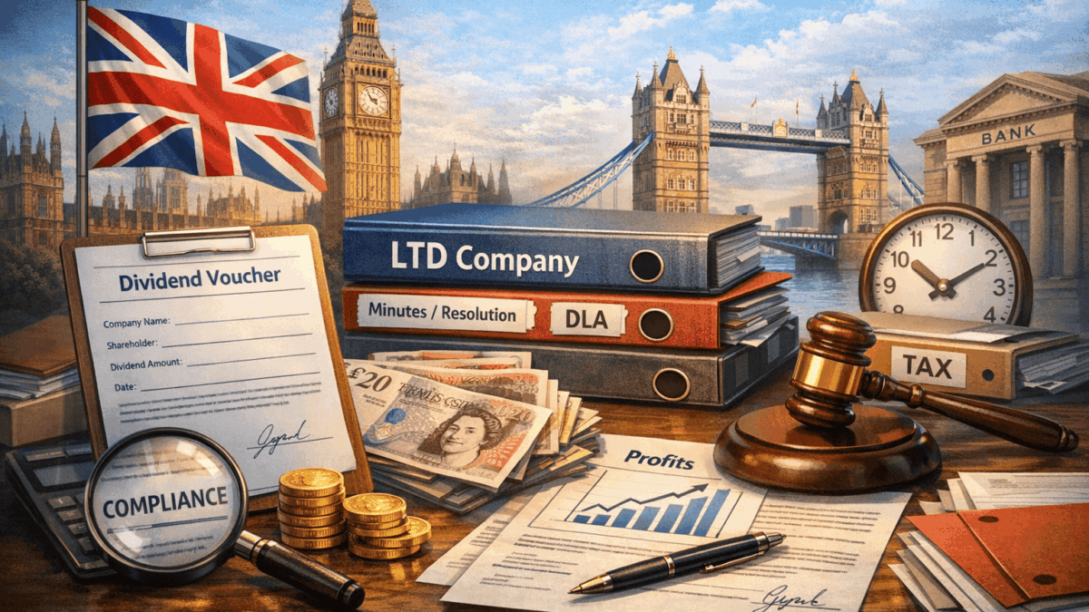 дивиденды в LTD в United Kingdom