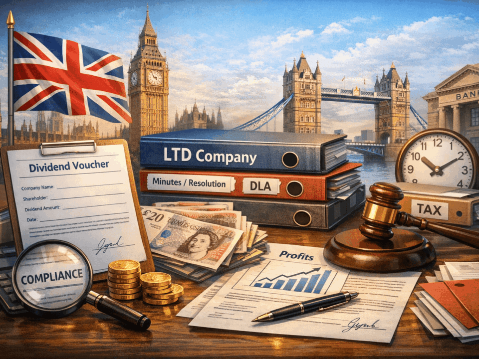 дивиденды в LTD в United Kingdom