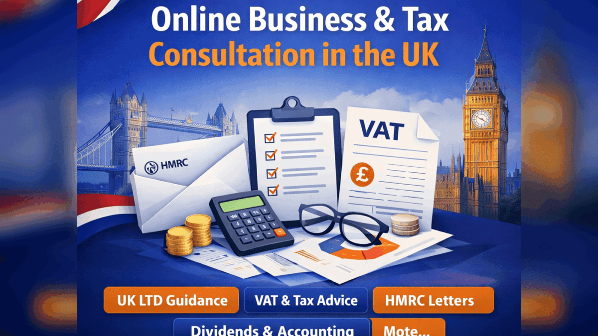 online business tax consultation UK