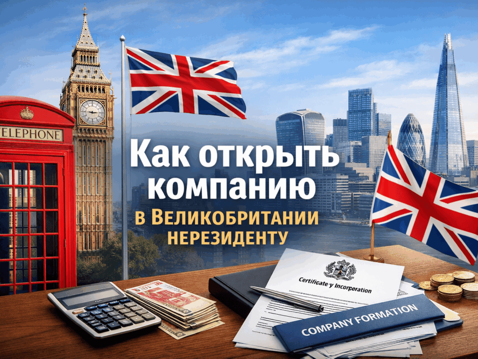 открыть компанию в великобритании нерезиденту