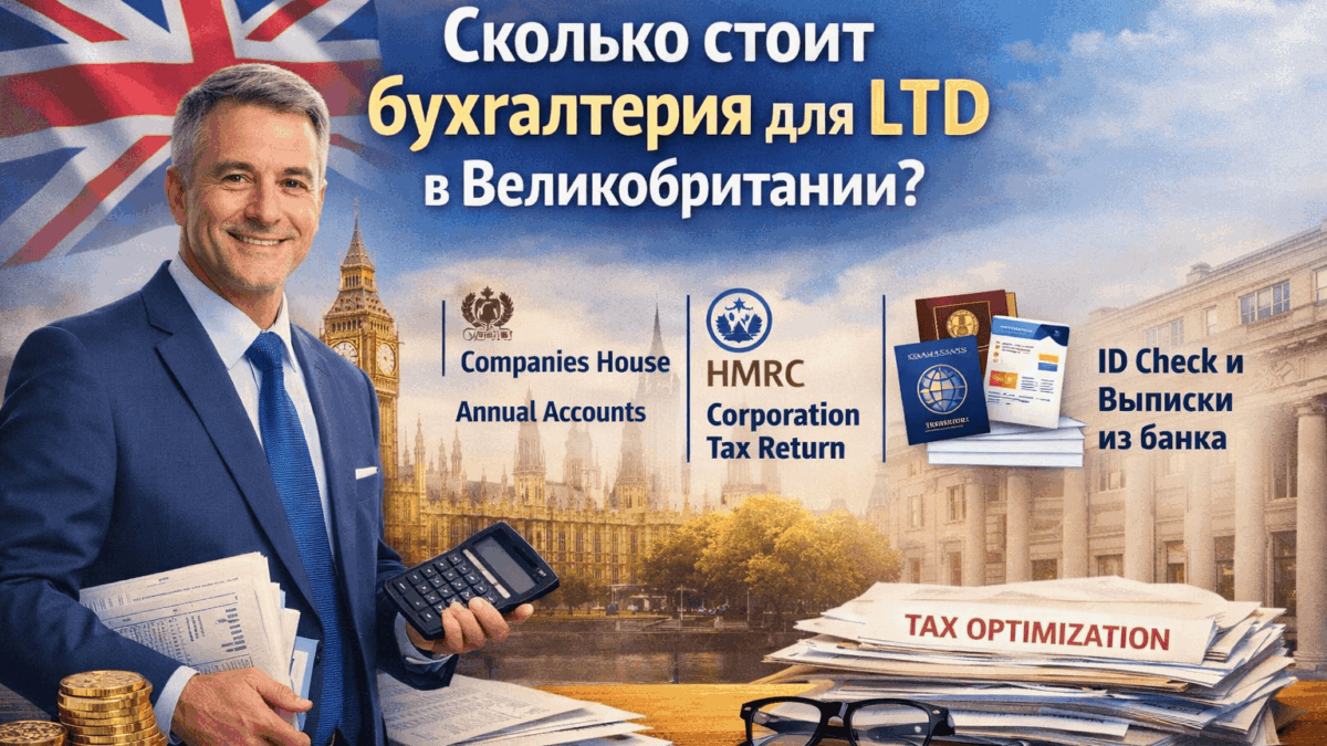 сколько стоит бухгалтерия для ltd в великобритании