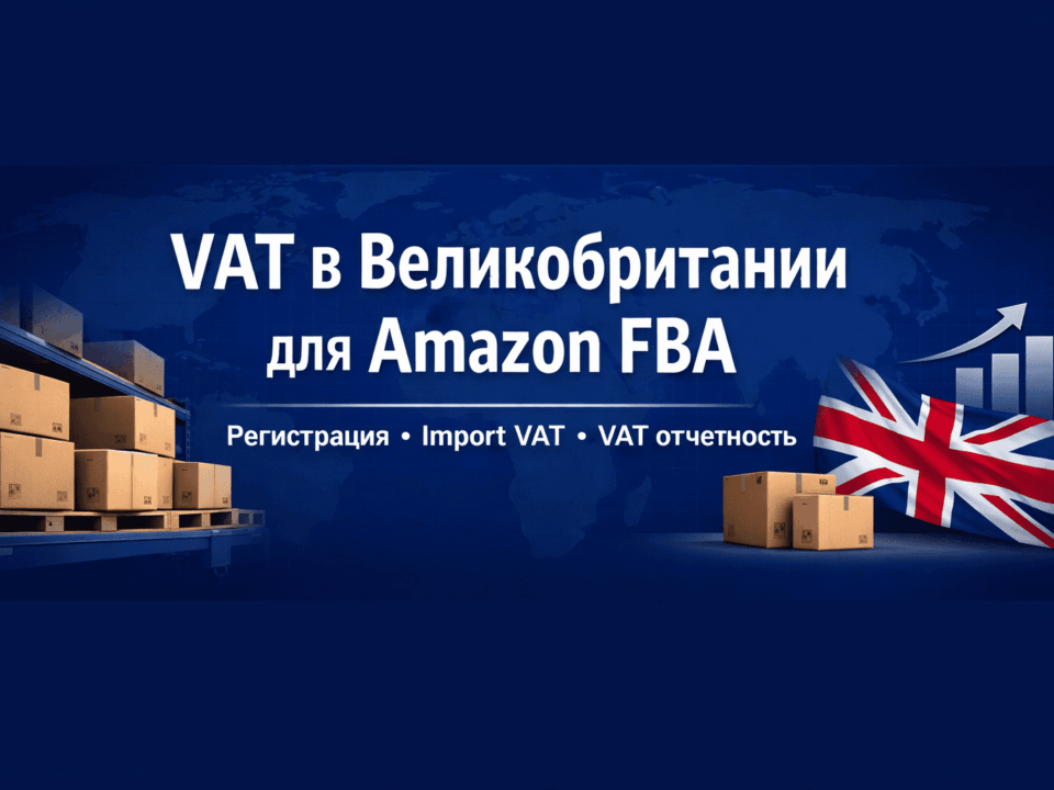 VAT в Великобритании для Amazon FBA
