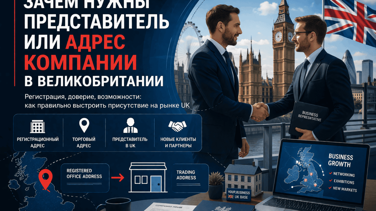 адрес компании в Великобритании