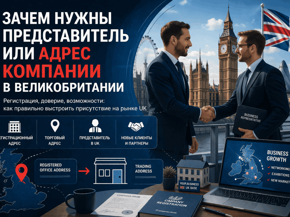 адрес компании в Великобритании