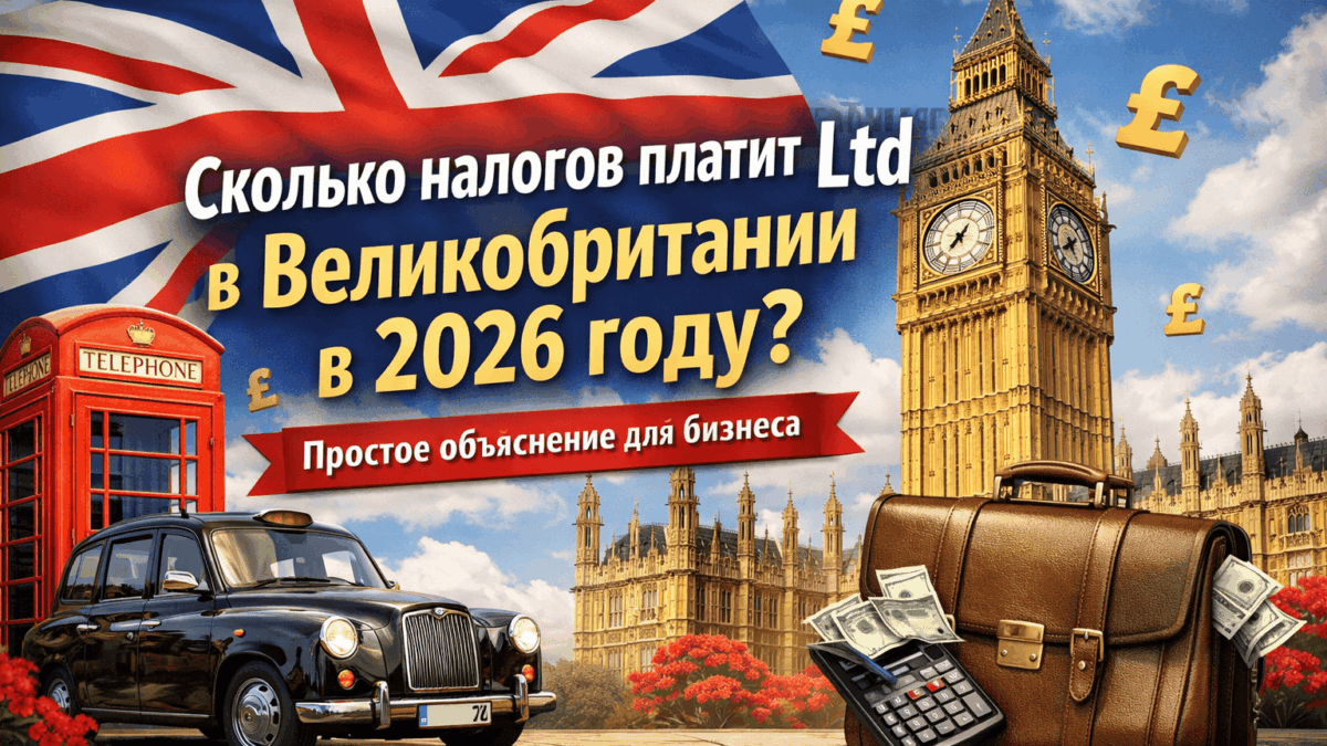 сколько налогов платит ltd в великобритании 2026