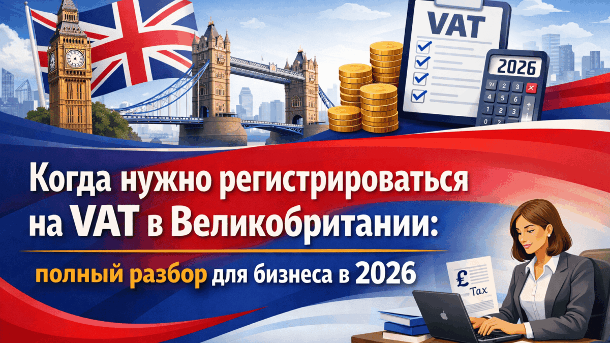когда нужно регистрироваться на VAT в Великобритании
