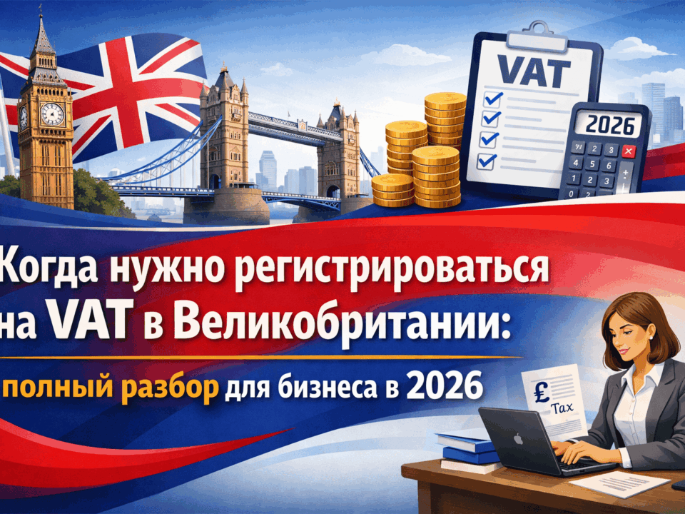 когда нужно регистрироваться на VAT в Великобритании