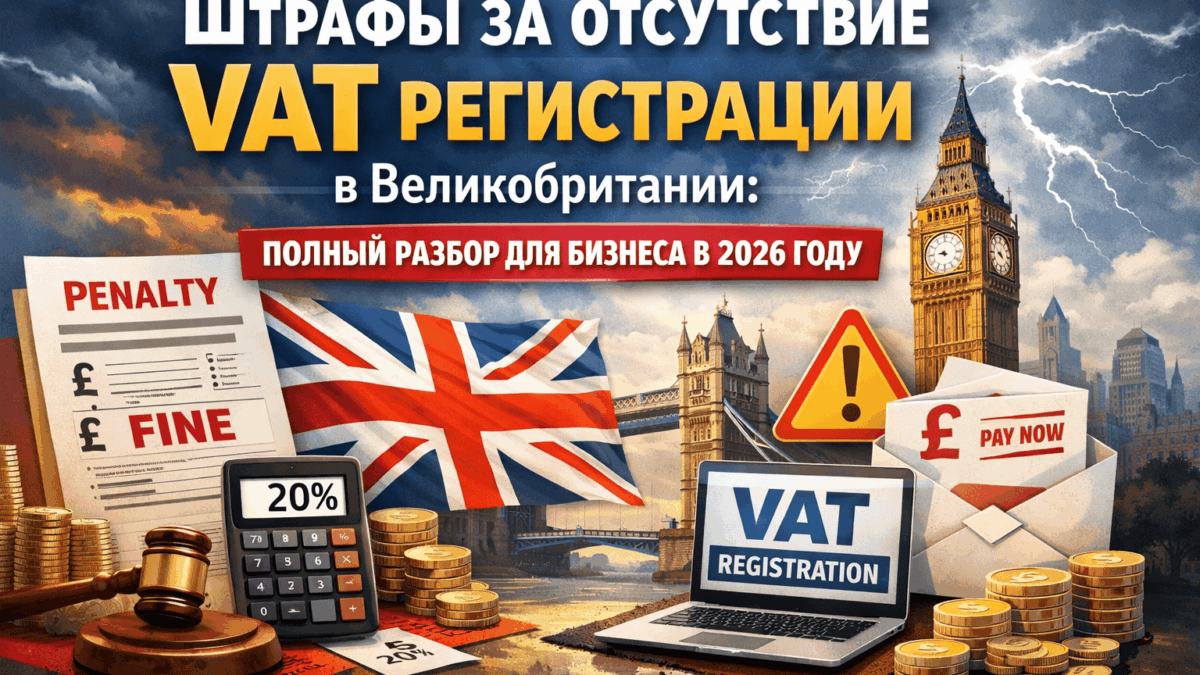 штрафы за отсутствие VAT регистрации