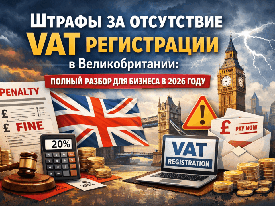 штрафы за отсутствие VAT регистрации