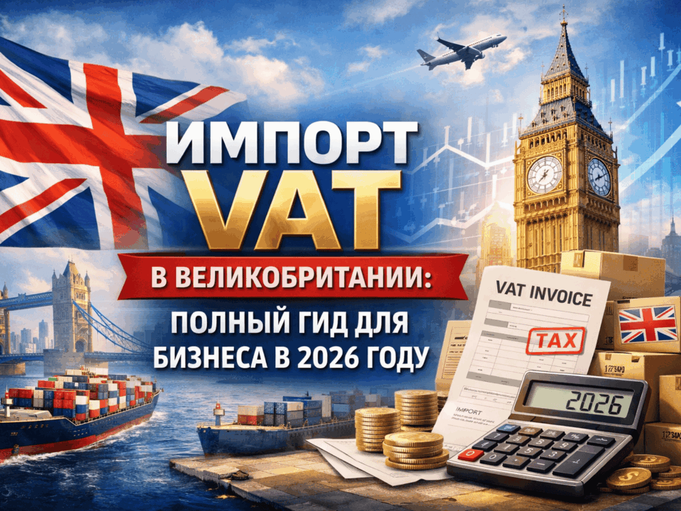 импорт VAT в Великобритании