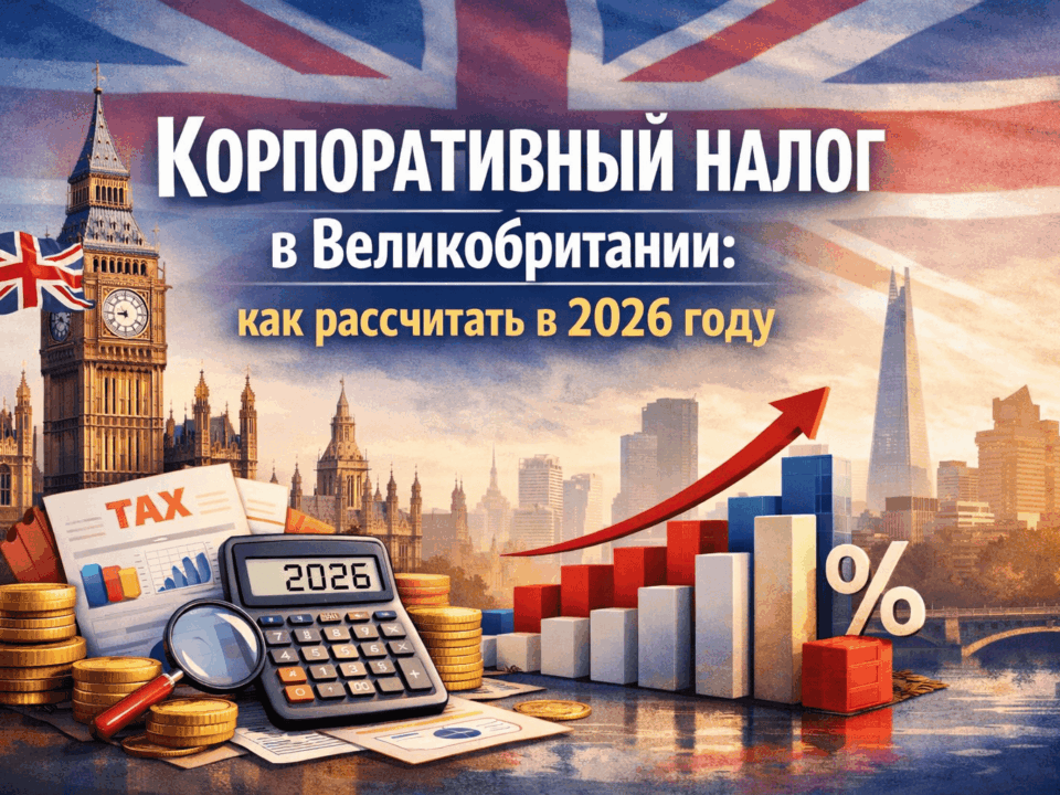 корпоративный налог в Великобритании как рассчитать