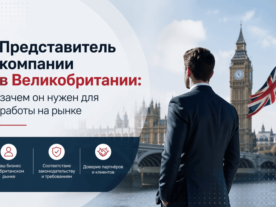 представитель компании в Великобритании