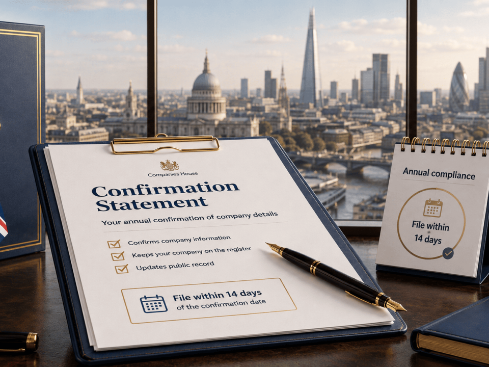 подача Confirmation Statement UK